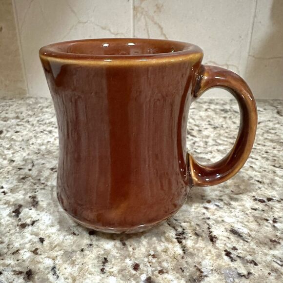 World Ultima China Mug Caramel 8 Ounce Hot Beverage Restaurant Ware Coffee Cup - Picture 1 of 6